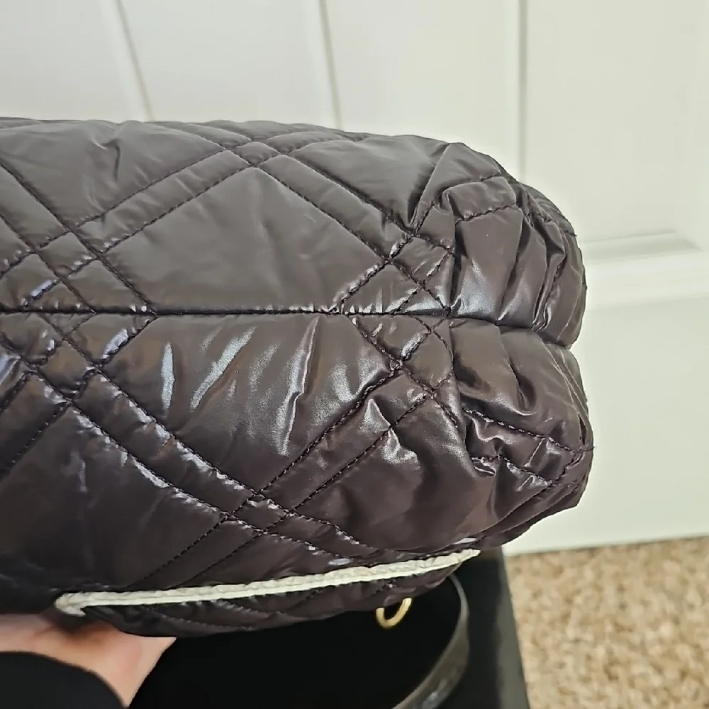 Coach 2010 Poppy Limited Edition Ski Bunny Quilted Glam Tote Bag